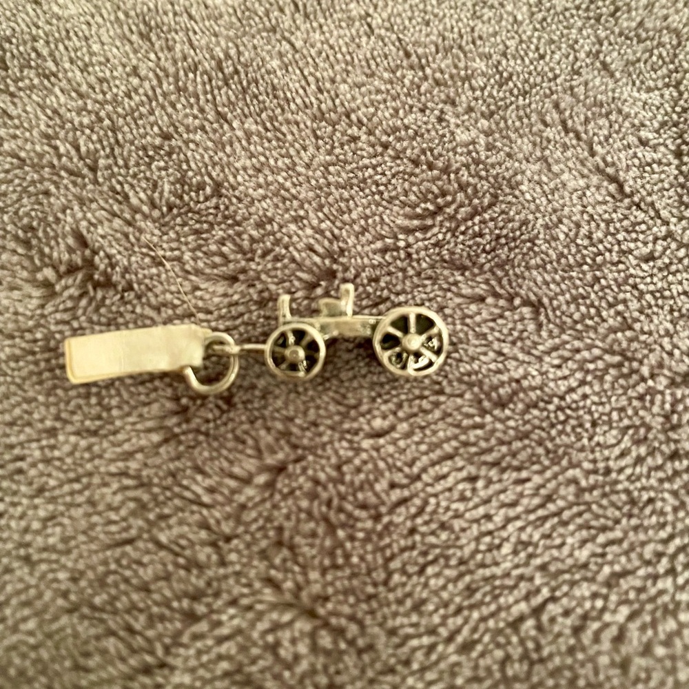 Old car sterling silver charm